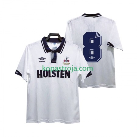 Billiga Fotbollströjor Tottenham Hotspur 8 1991 1993 Retro Hemma tröja Kortärmad